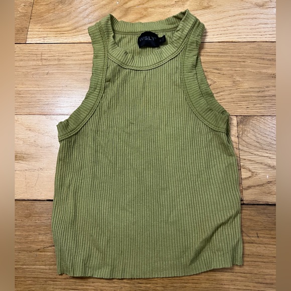Rivington Ribbed Cropped Tank - Picture 1 of 3